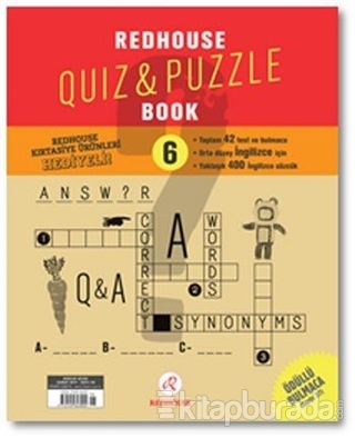 Redhouse Quiz & Puzzle Book  Sayı: 6 Aralık 2016