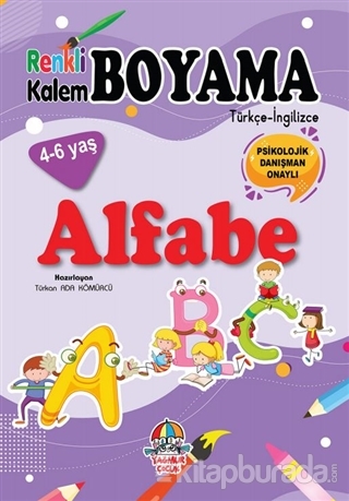 Renkli Kalem Boyama / Alfabe