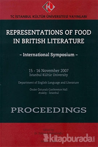 Representations of Food in British Literature : International Symposium - Proceedings (15 - 16 November 2007)