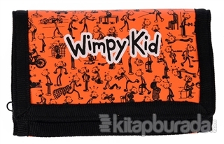 Saftirik - Wimpy Kid Baskılı Çanta - Turuncu