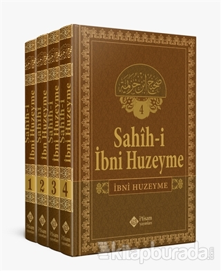 Sahihi İbni Huzeyme (4 Cilt Takım) (Ciltli)