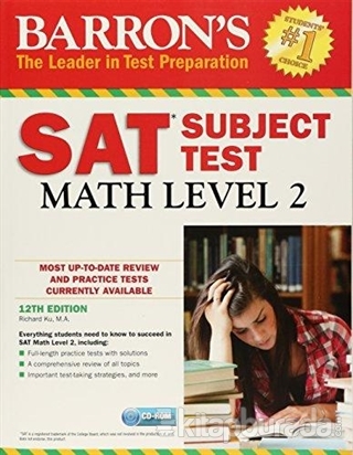 Sat Subject Test Math Level 2 (CD'li) Richard Ku