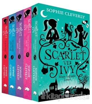 Scarlet ve Ivy 5 Kitaplık Set Sophie Cleverly