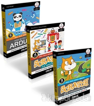 Scratch İle Kolay Programlama Seti (3 Kitap Takım)