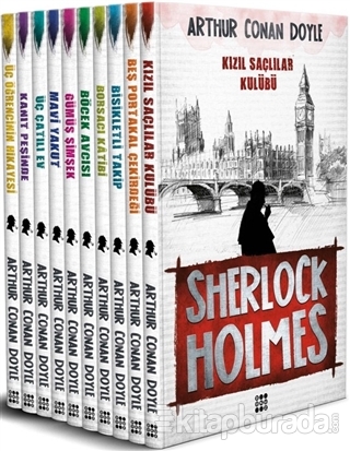 Sherlock Holmes 10'lu Set Sir Arthur Conan Doyle