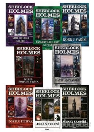 Sherlock Holmes Seti (8 Kitap Takım) Sir Arthur Conan Doyle