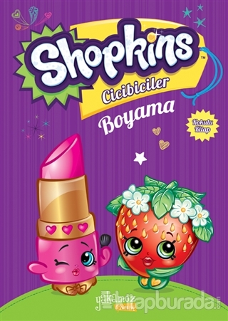 Shopkins Cicibiciler Boyama - Mor Kitap Kolektif