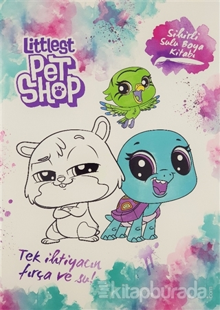 Sihirli Sulu Boya Kitabı - Littlest Pet Shop Kolektif