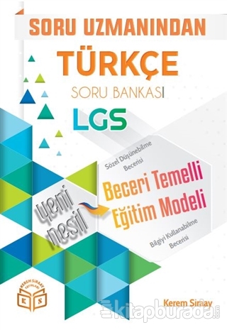 Soru Uzmanından LGS Türkçe Soru Bankası Kerem Siraay