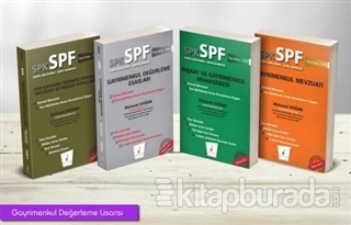 SPK - SPF Gayrimenkul Değerleme Lisansı Seti (4 Kitap Takım)