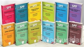 SPK - SPF Sermaye Piyasası Faaliyetleri Düzey 3 Lisansı Seti (12 Kitap Takım)