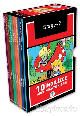 Stage-2 İngilizce Hikaye Seti (10 Kitap Kutulu) Kolektif