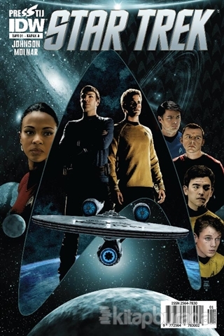 Star Trek Sayı: 1 - Kapak A Mike Johnson