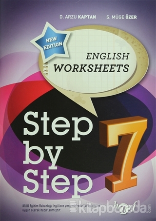 7. Sınıf Step by Step English Worksheets %15 indirimli D. Arzu Kaptan