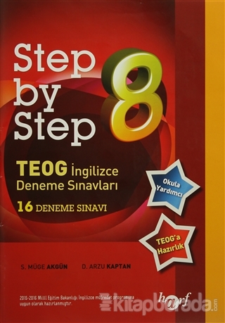 Step By Step 8. Sınıf İngilizce 16 Deneme Sınavı
