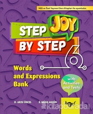 Step By Step Joy 6. Sınıf Words and Expressions Bank