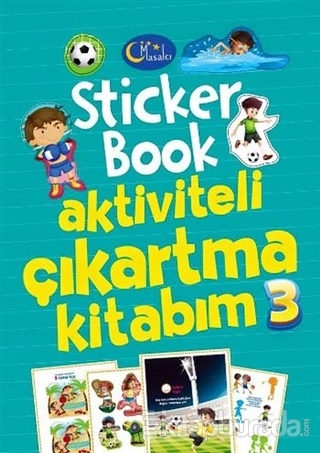 Sticker Book Aktiviteli Çıkartma Kitabım 3 Kolektif