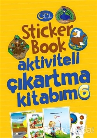 Sticker Book Aktiviteli Çıkartma Kitabım 6 Kolektif