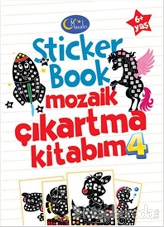 Sticker Book Mozaik Çıkartma Kitabım 4 Kolektif