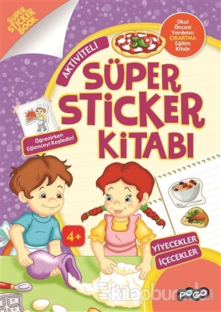 Süper Sticker - Yiyecekler İçecekler