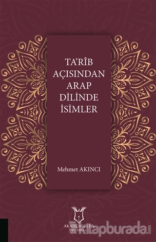 Ta'rib Açısından Arap Dilinde İsimler Kolektif