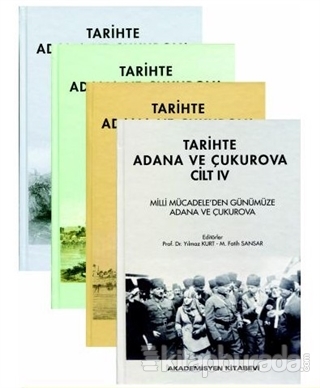 Tarihte Adana ve Çukurova (4 Cilt Takım) (Ciltli)
