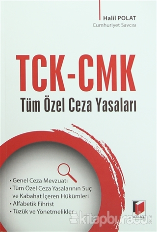 TCK - CMK Tüm Özel Ceza Yasaları %15 indirimli Halil Polat