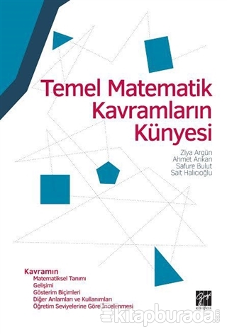 Temel Matematik Kavramların Künyesi Ahmet Arıkan