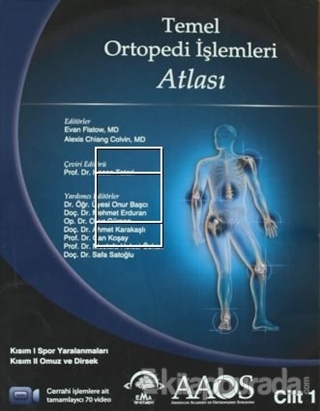 Temel Ortopedi İşlemleri Atlası 1.Cilt Kolektif