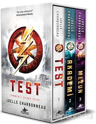 Test Serisi Kutulu Özel Set (3 Kitap Takım) Joelle Charbonneau