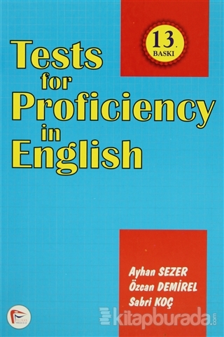 Tests For Proficiency In English