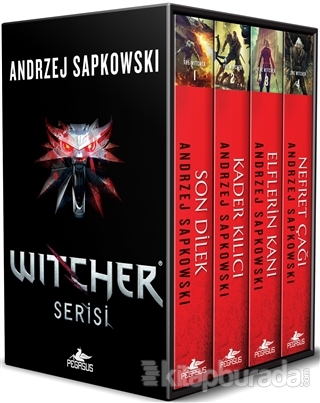 The Witcher Serisi Kutulu Özel Set (4 Kitap) Andrzej Sapkowski