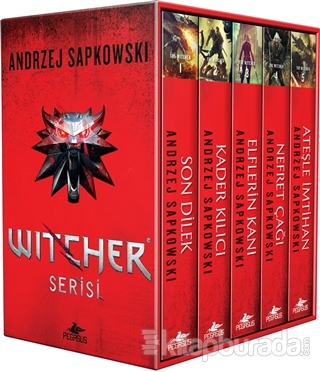 The Witcher Serisi - Kutulu Özel Set (5 Kitap Takım) Andrzej Sapkowski