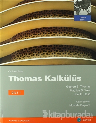 Thomas Kalkülüs - Cilt 1 %15 indirimli George B. Thomas