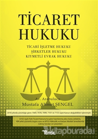 Ticaret Hukuku Mustafa Ahmet Şengel