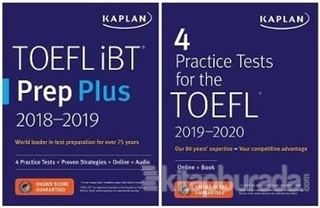 TOEFL İBT Prep Plus 2018-2019/2019-2020 (2 Kitap Takım)