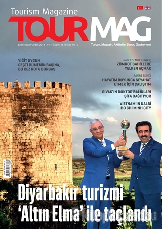 TOURMAG Turizm Dergisi Sayı: 16 Ekim - Kasım - Aralık 2018