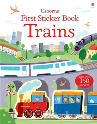 Trains - First Sticker Book Annalisa Sanmartino