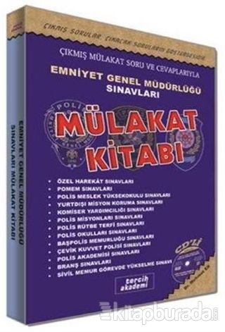 Tüm Polis Sınavlarına Yönelik Mülakat Kitabı Mehmet Er