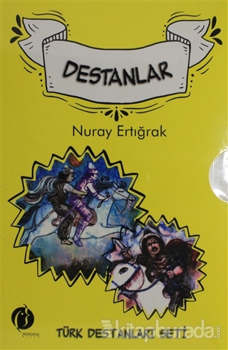 Türk Destanları Seti (5 Kitap Takım) Nuray Ertığrak
