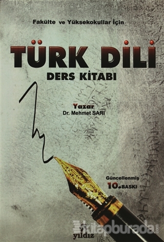 Türk Dili Ders Kitabı Mehmet Sarı