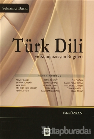 Türk Dili ve Kompozisyon Bilgileri