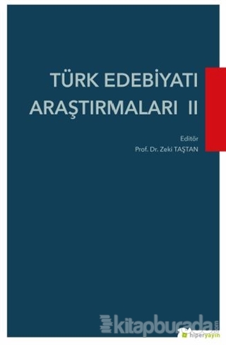Türk Edebiyatı Araştırmaları 2 Zeki Taştan