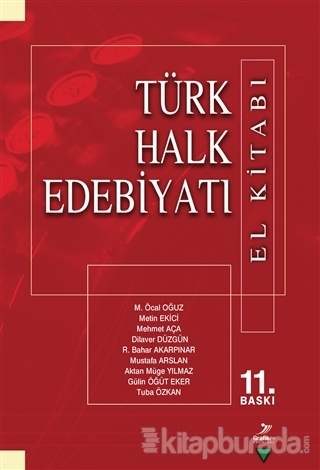 Türk Halk Edebiyatı ( El Kitabı) M. Öcal Oğuz