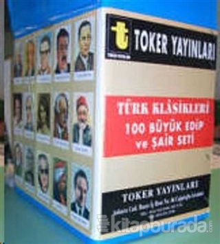 Türk Klasikleri 100 Büyük Edip ve Şair Seti Kolektif