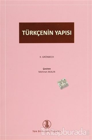 Türkçenin Yapısı K. Grönbech
