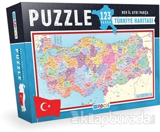 Türkiye Haritası - Puzzle (BF124)