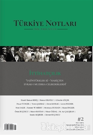 Türkiye Notları Fikir Tarih Kültür Dergisi Sayı: 2