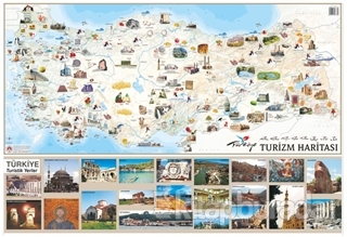 Türkiye Turizm Haritası (70x100)