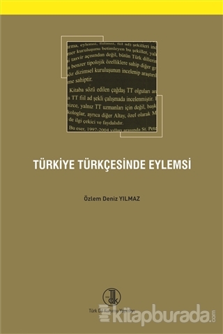 Türkiye Türkçesinde Eylemsi